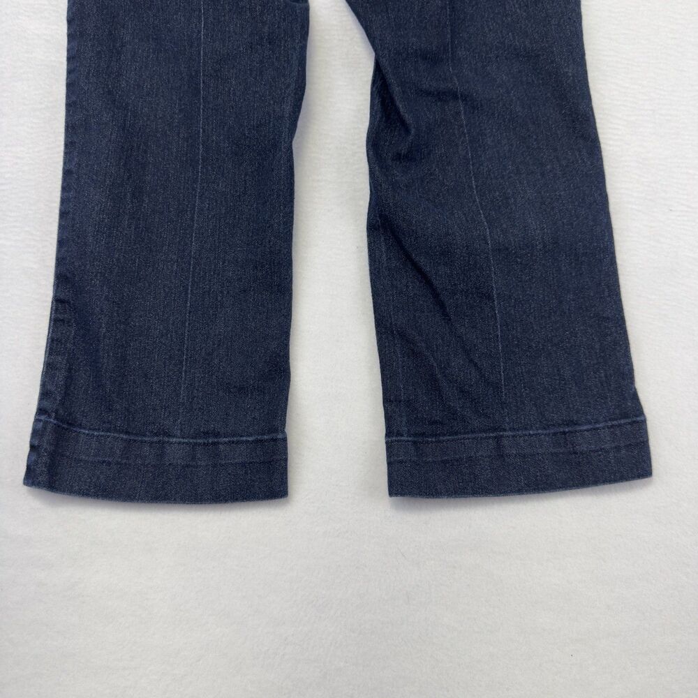 D. Jeans Career Jeans Straight‎ Womens 6 (28x25½) Dark Blue Stretchy Comfy - Picture 6 of 11